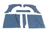 Wheel Arch and 1/4 Panel Trim Kit - Coarse 1290 Grain - Blue - RL1582BLUE